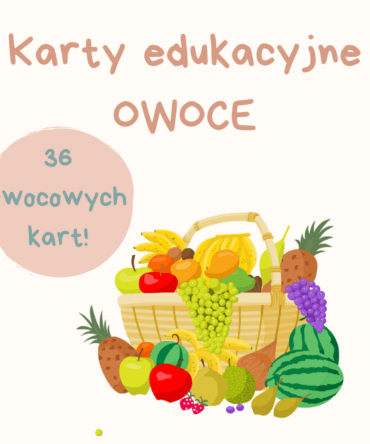 (E-book) Karty edukacyjne - Owoce