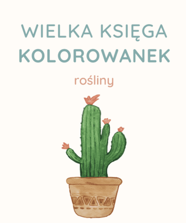 (E-book) Wielka Księga Kolorowanek- Rośliny