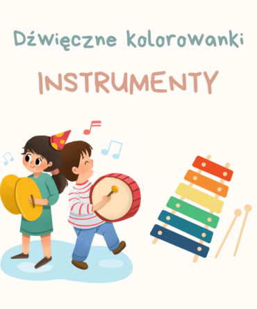 Dźwięczne kolorowanki - Instrumenty