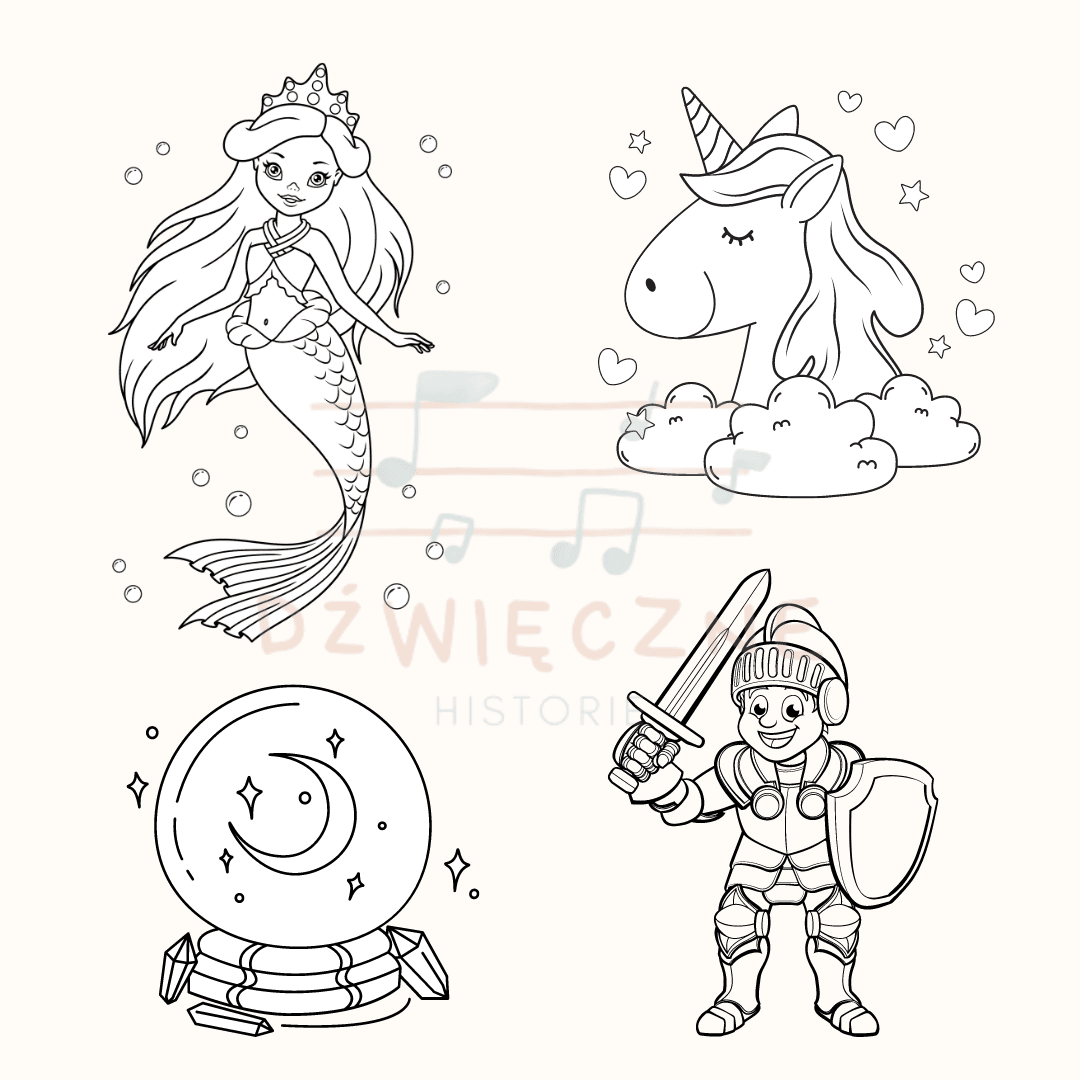 (E-book) Wielka Księga Kolorowanek - Bajki