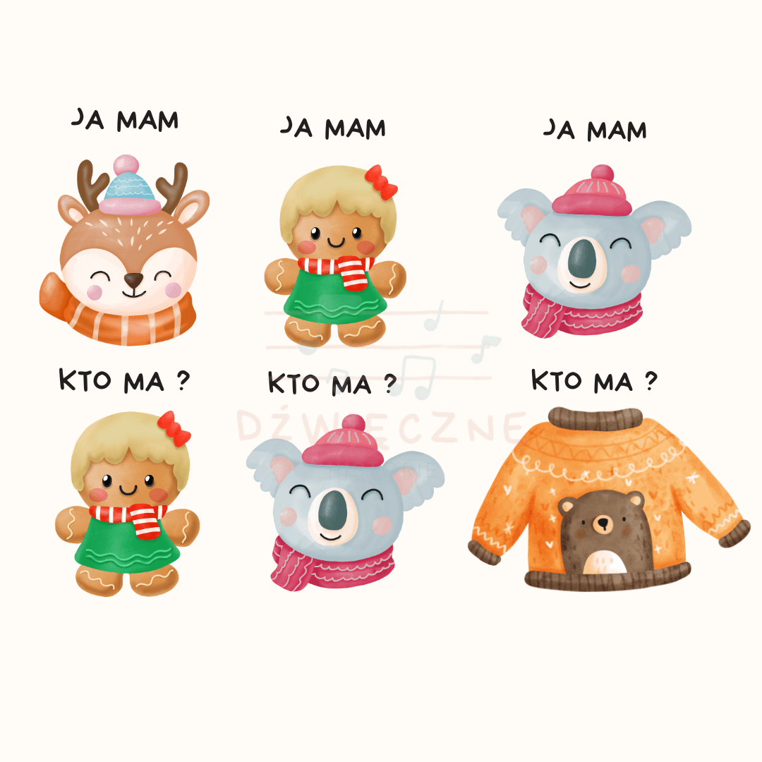 (E-book) Gra "Ja mam. Kto ma?" - Święta