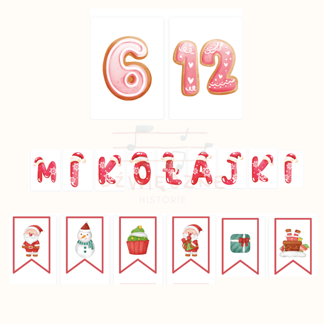 (E-book) Mikołajkowe girlandy