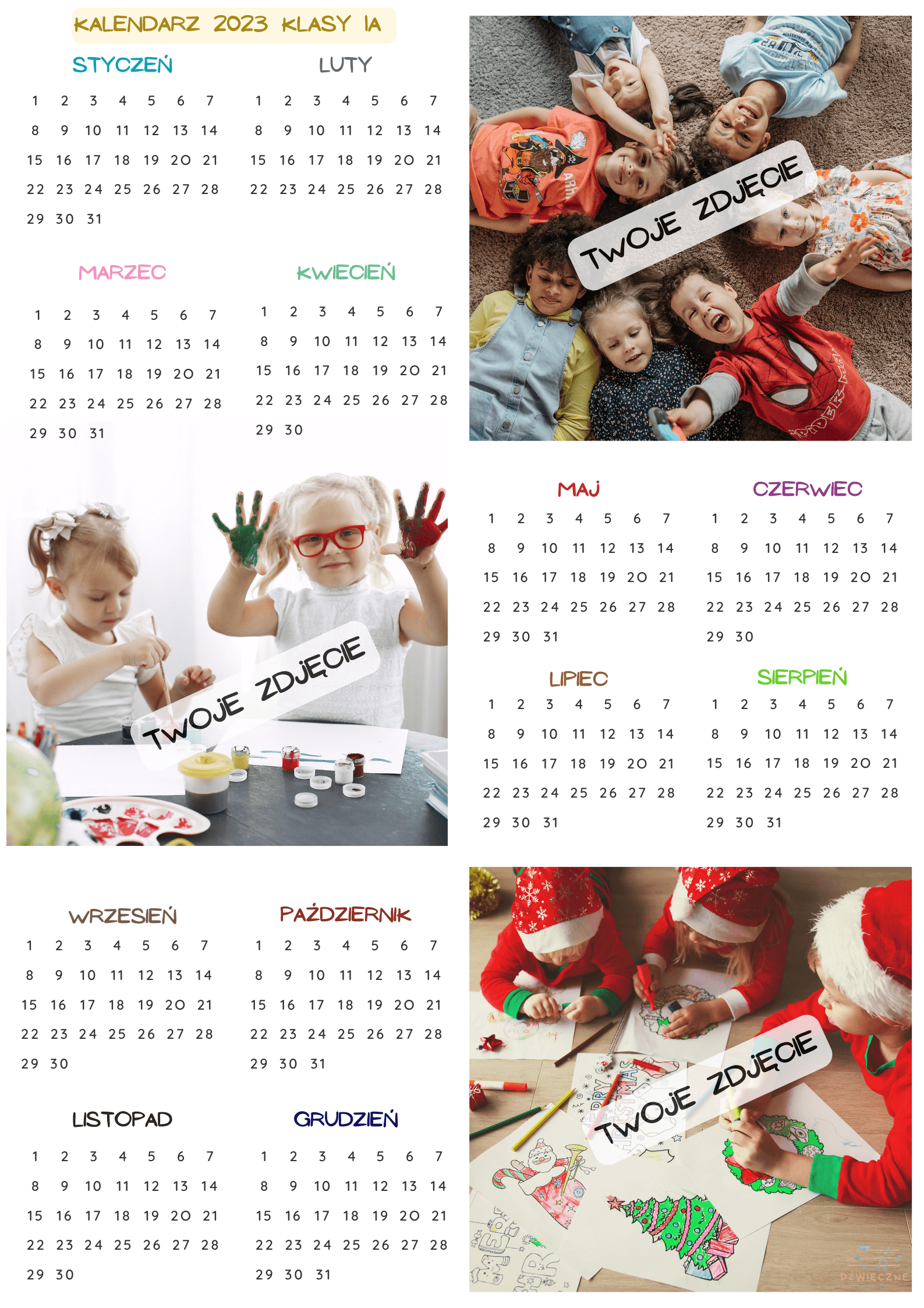 (E-book) Personalizowany kalendarz