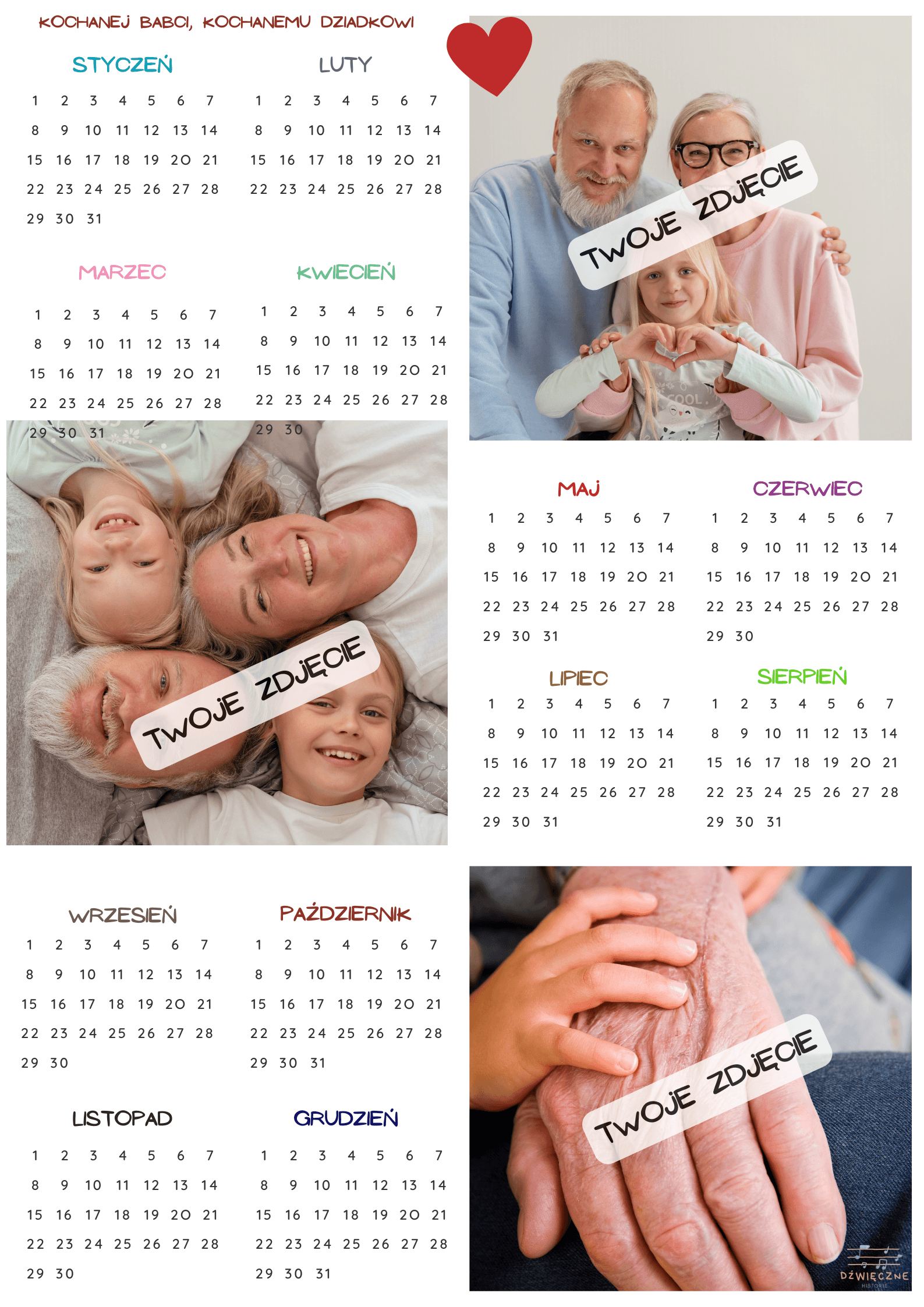 (E-book) Personalizowany kalendarz