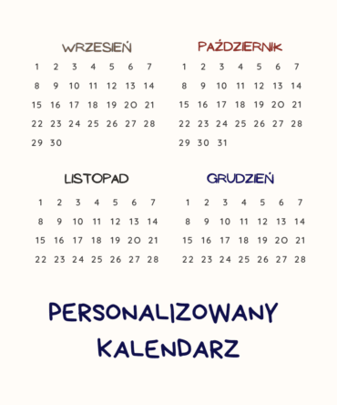 (E-book) Personalizowany kalendarz