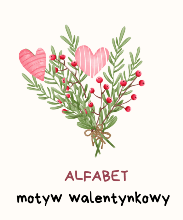 (E-book)Alfabet - motyw walentynkowy