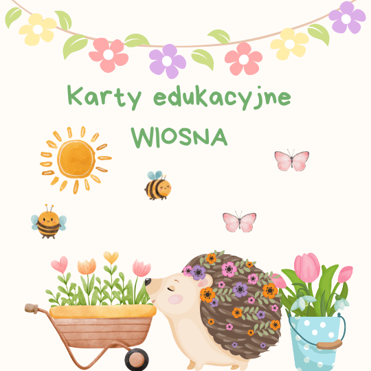 (E-book) Karty edukacyjne - Wiosna