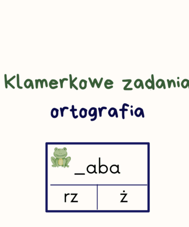 (E-book) Klamerkowe zadania - ortografia