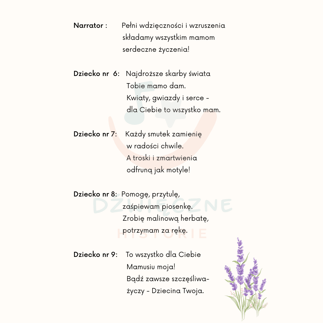 (E-book) Scenariusz z okazji Dnia Mamy "Jesteś dla mnie najważniejsza"