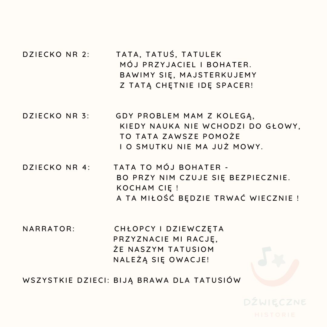 (E-book) Scenariusz z okazji Dnia Taty