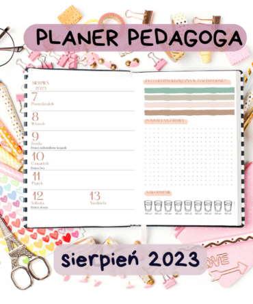 (E-book) Planer pedagoga - sierpień 2023 (PDF)