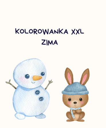 (E-book) Kolorowanka Zimowa XXL