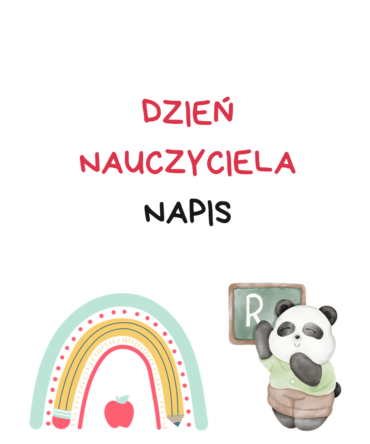 (E-book) Dzień Nauczyciela - napis