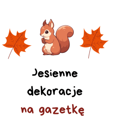 (E-book) Jesienne dekoracje na gazetkę