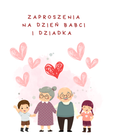 (E-book) Zaproszenia na Dzień Babci i Dziadka