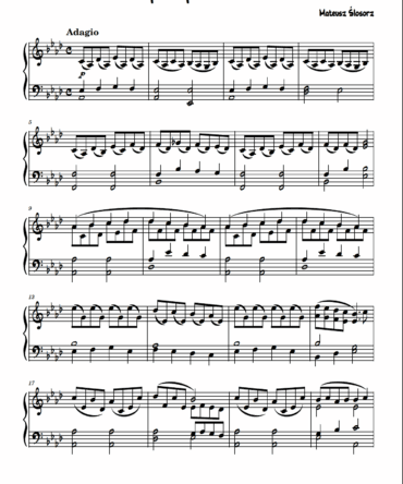 Spacer po Jutrzence (nuty) - Kosmiczne kołysanki