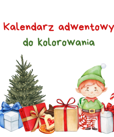 (E-book) Kalendarz adwentowy - zadania do kolorowania
