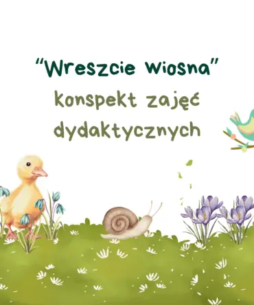 (E-book) Konspekt zajęć "Wreszcie wiosna"