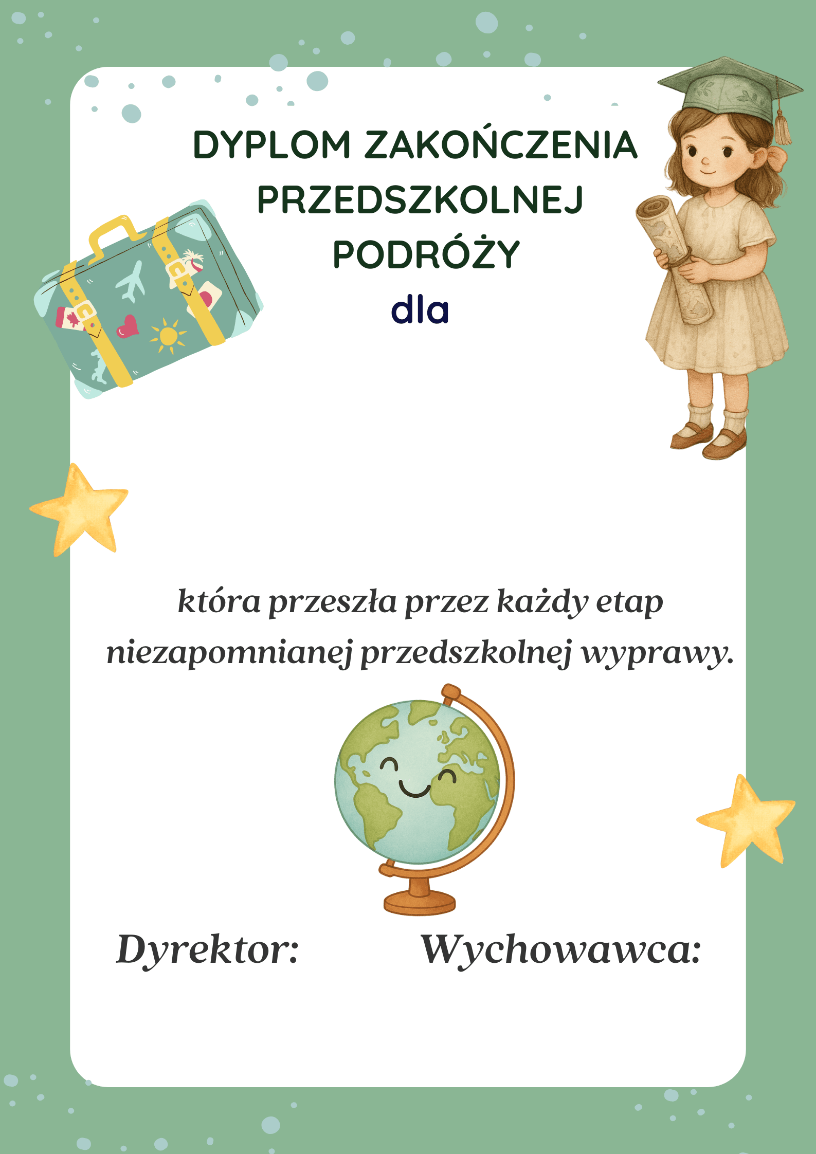 (E-book) Dyplomy na zakończenie przedszkola i żłobka