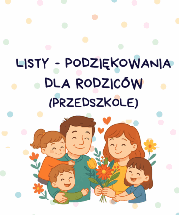 (E-book) Listy - podziękowania dla rodziców (przedszkole)