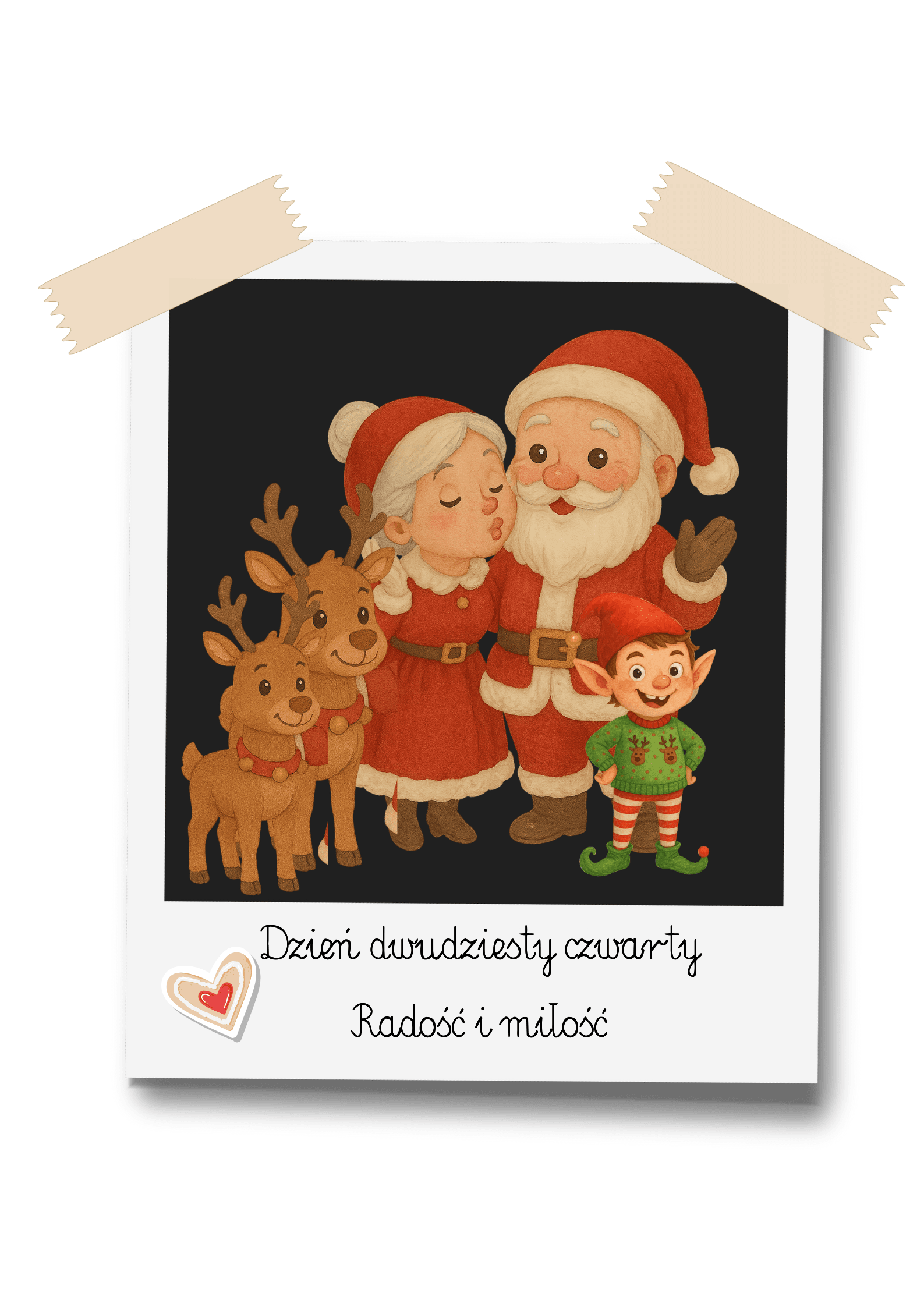 (E-book) Kalendarz adwentowy - listy od Pani Mikołajowej