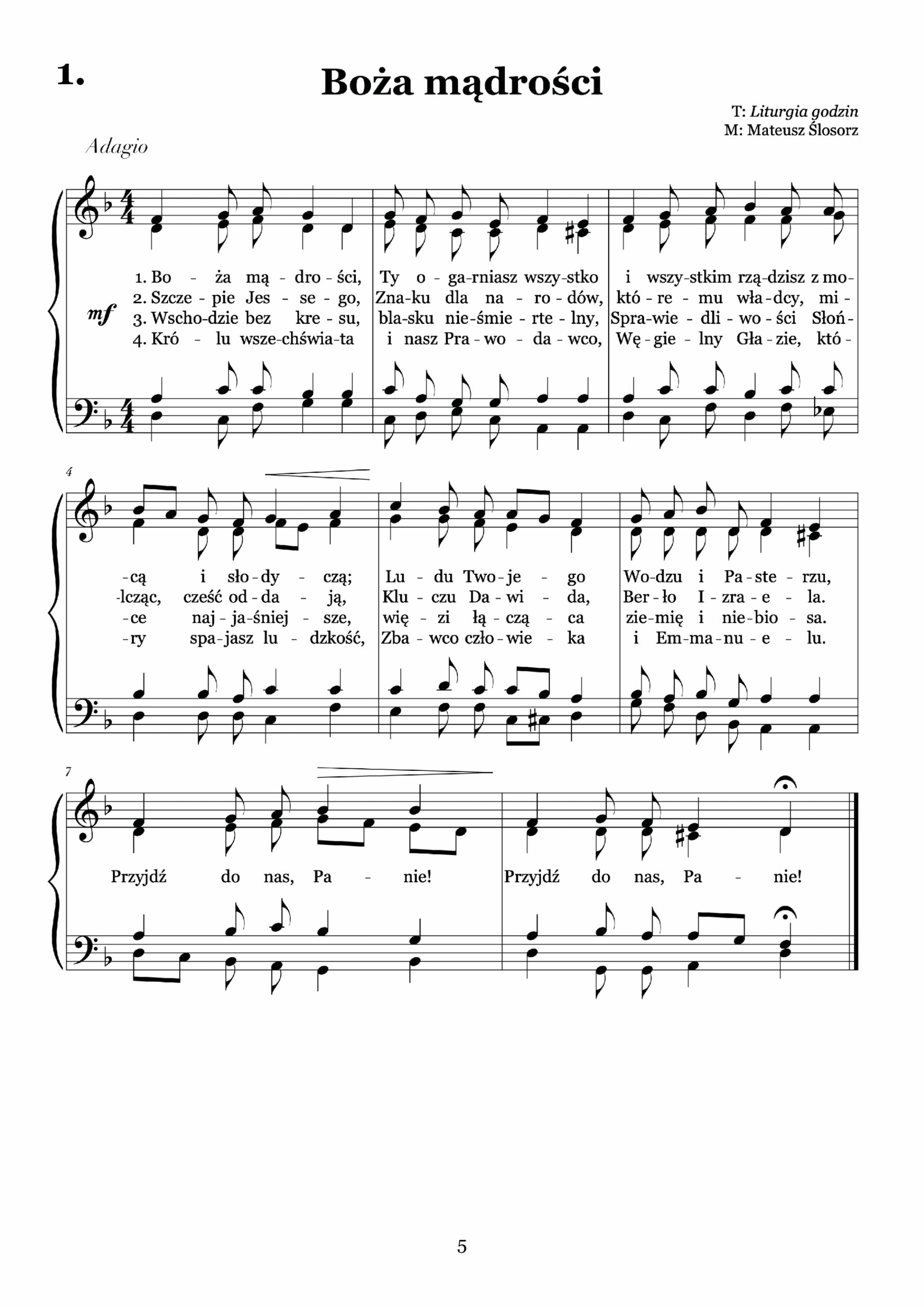 (E-book) Ecce Dominus Veniet. 10 utworów adwentowych na czterogłosowy chór mieszany