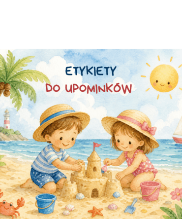 (E-book) Etykiety na prezenty i upominki - koniec roku szkolnego